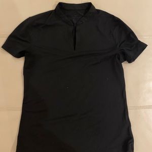 Black Nike golf shirt